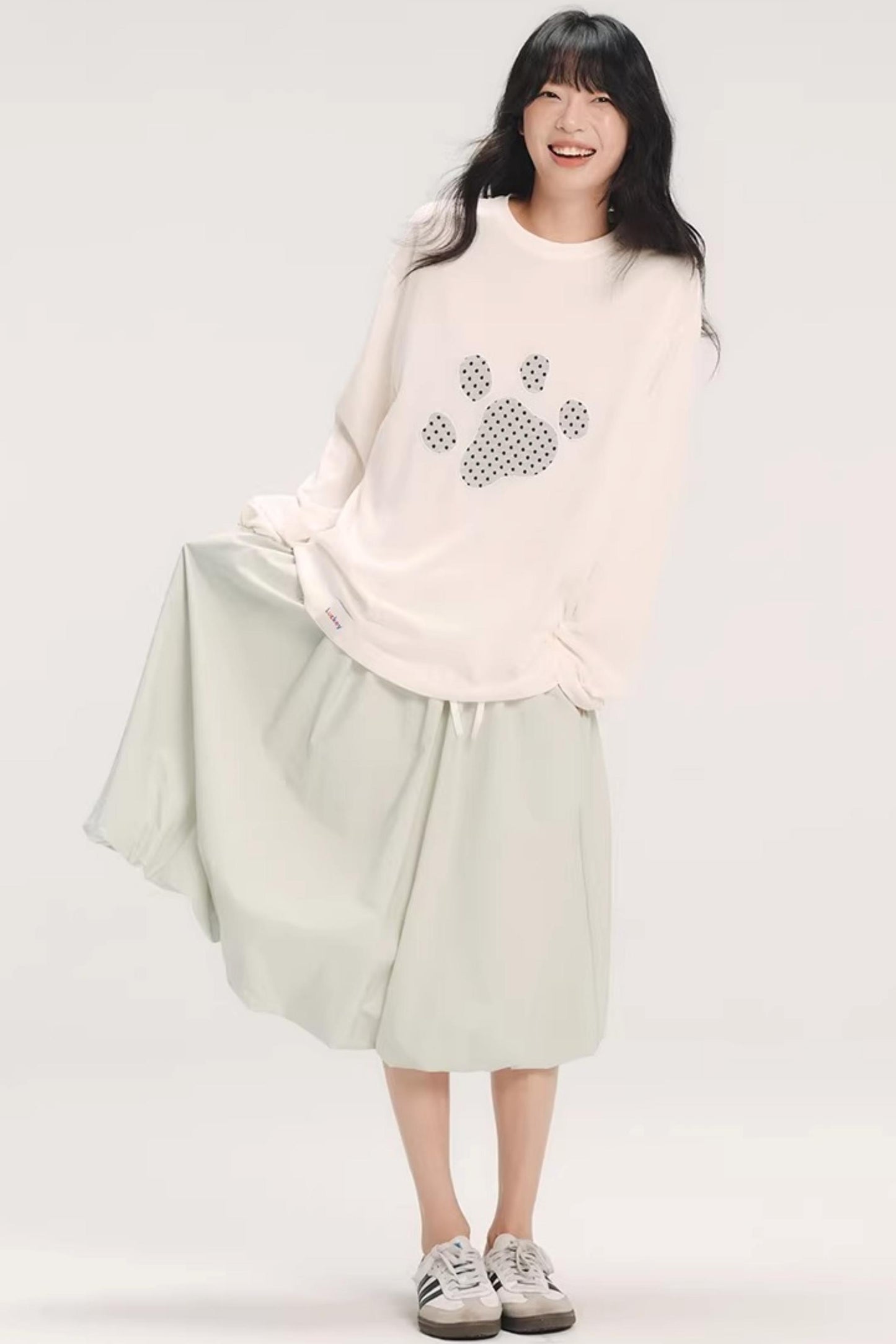 Dog Paw Polka Dot T-Shirt