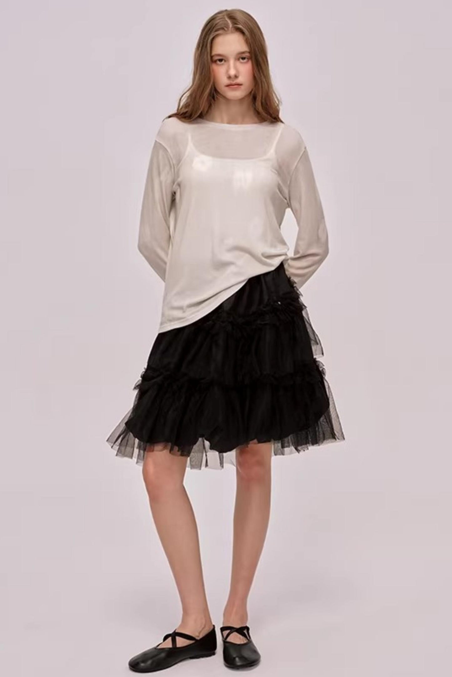 Aurora Lace Mesh Skirt