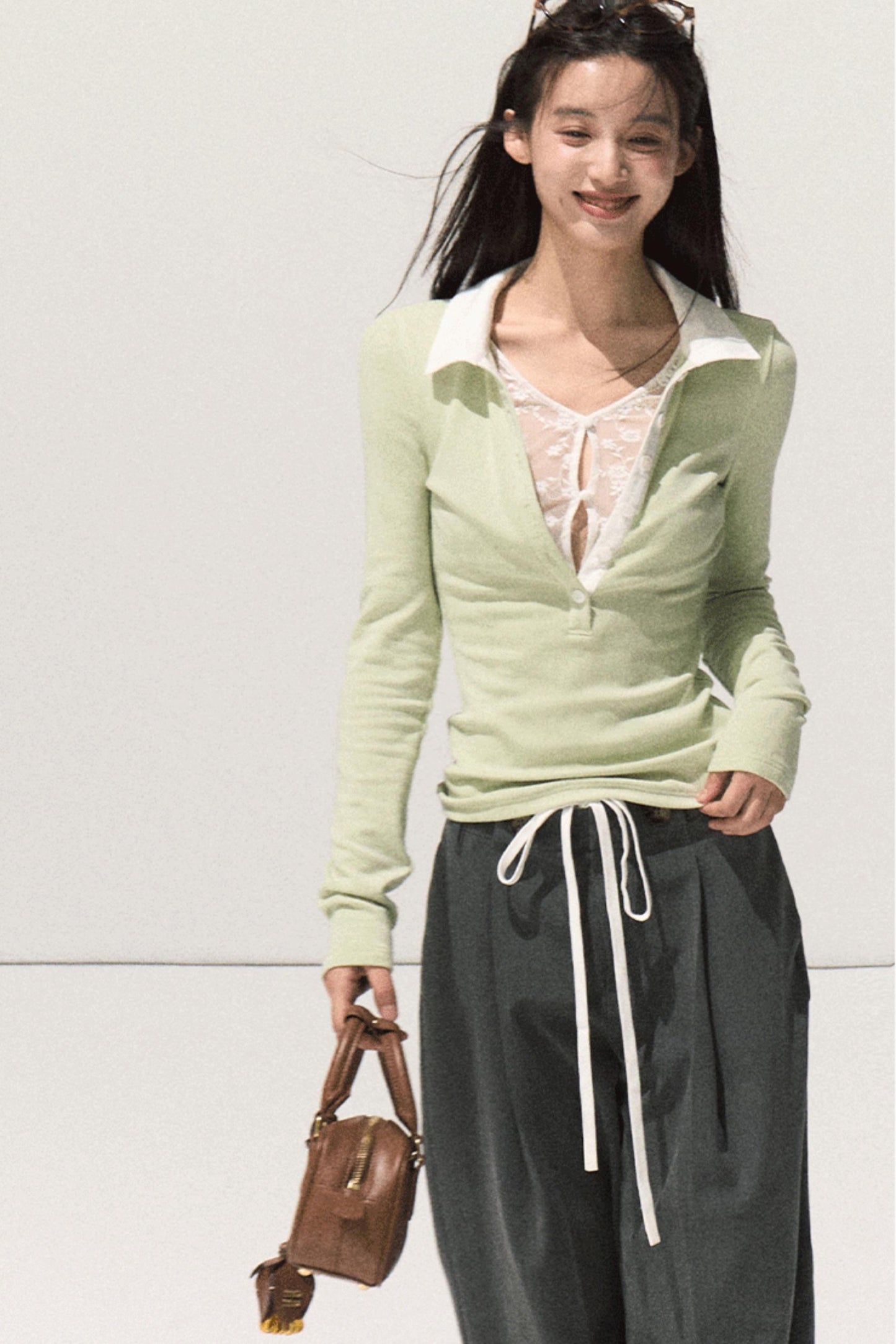 Breath Wide-Leg Pants