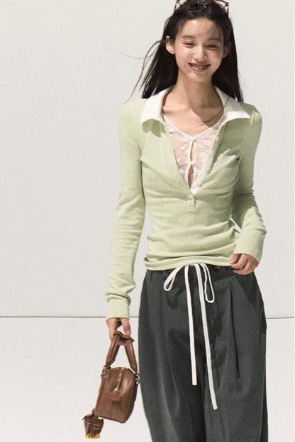 Breath Wide-Leg Pants