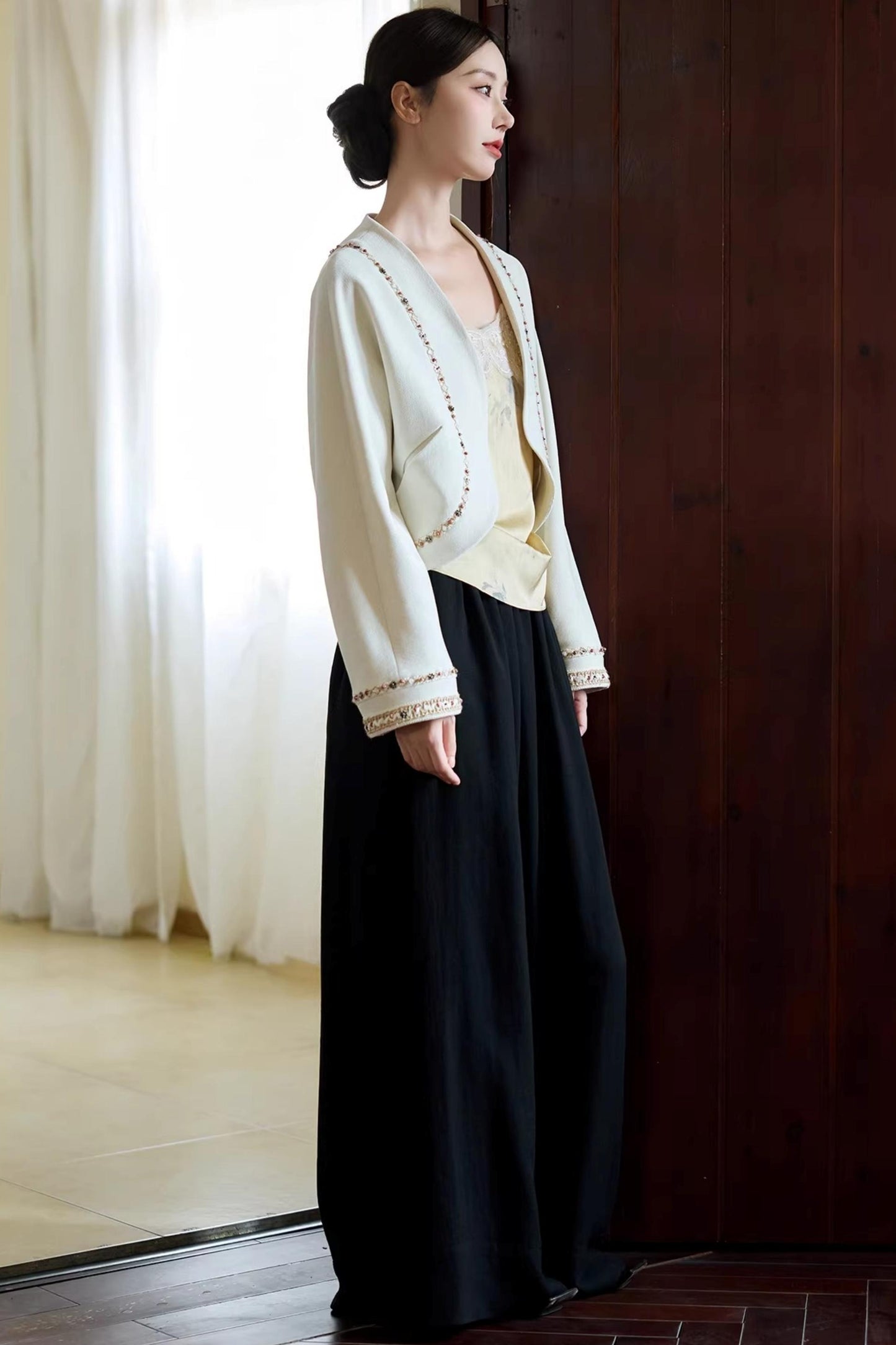 Chinese Cocoon Cardigan Jacket