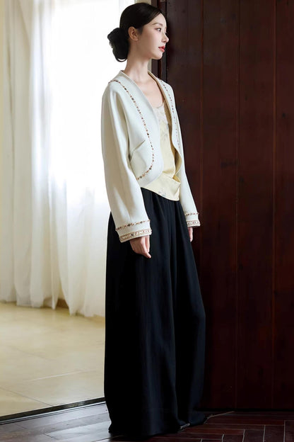 Chinese Cocoon Cardigan Jacket