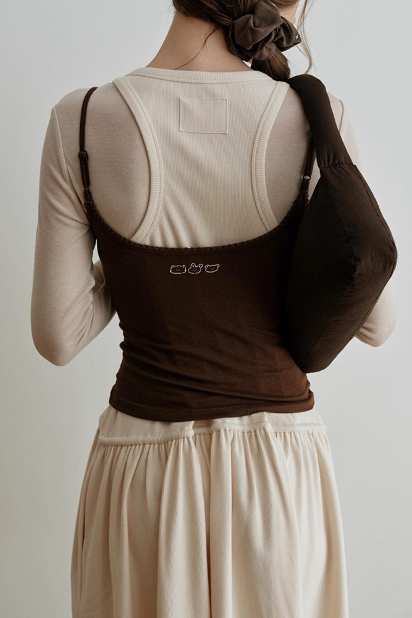 Light Tencel Wool Crew Neck T-Shirt