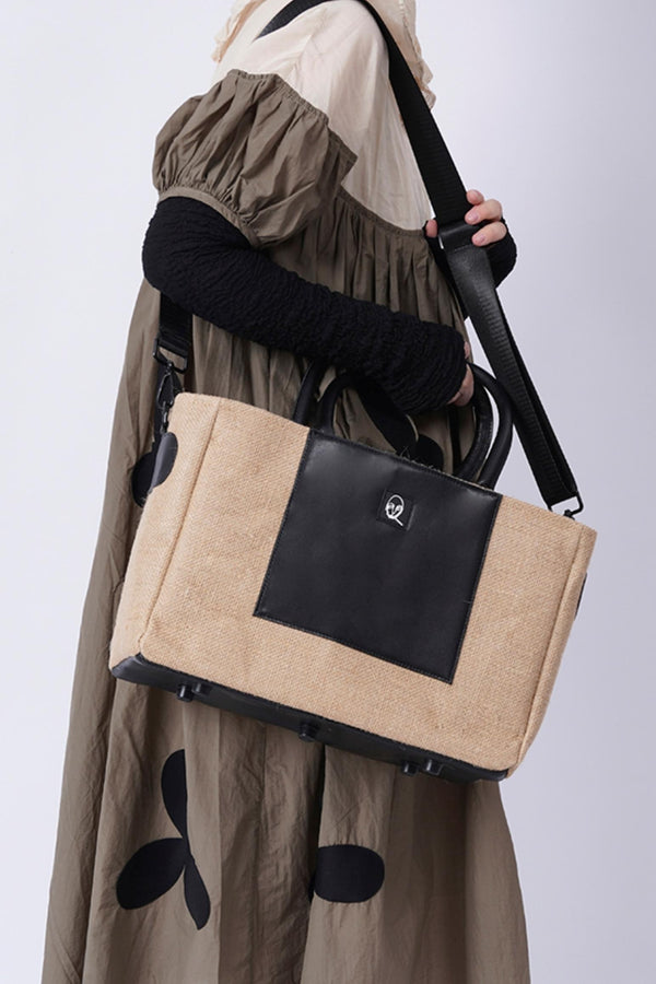 Wild Winter Jute Bag