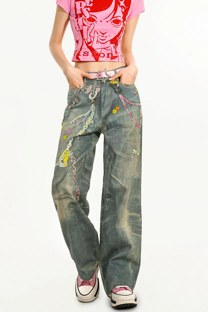 Vintage Candy Chain Jeans
