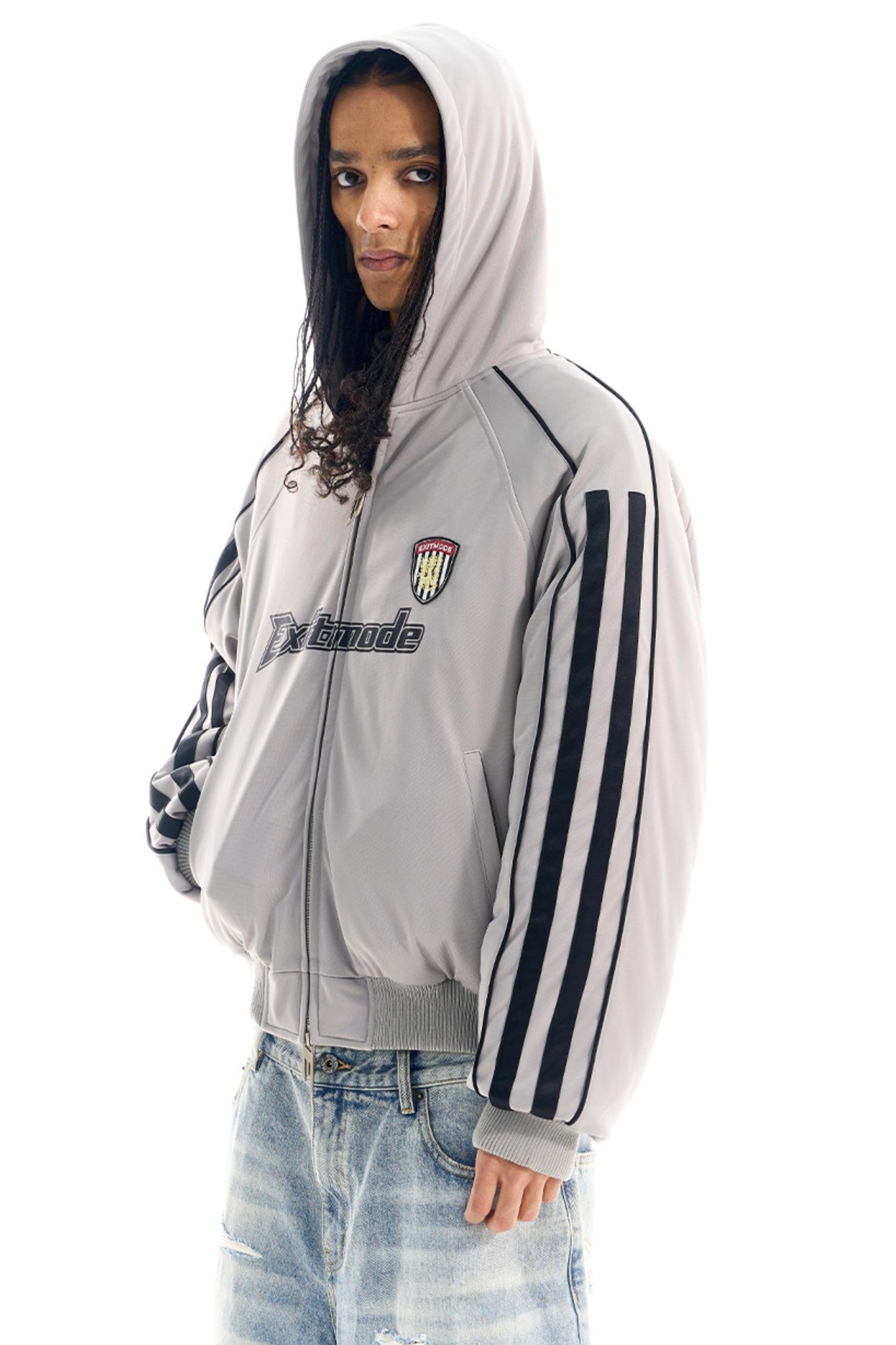 Patchwork Embroidered Cotton Jacket