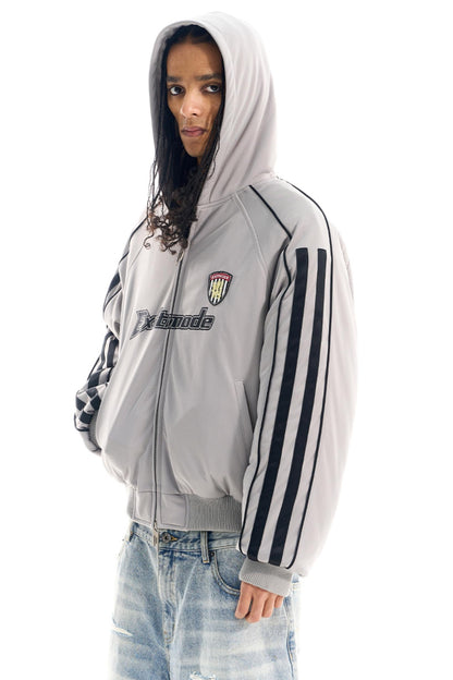 Patchwork Embroidered Cotton Jacket