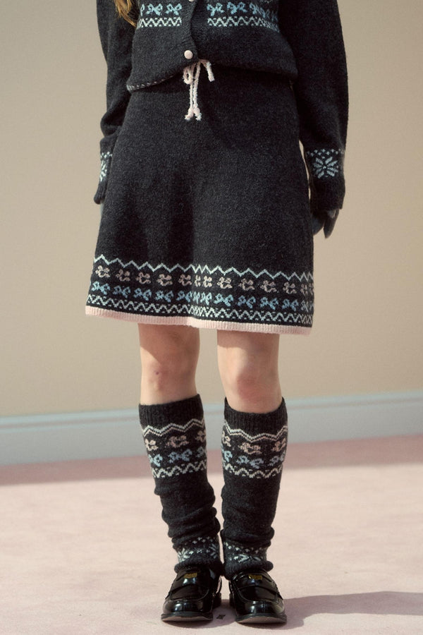 Sunset Fair Knitted Top & Skirt Set-Up