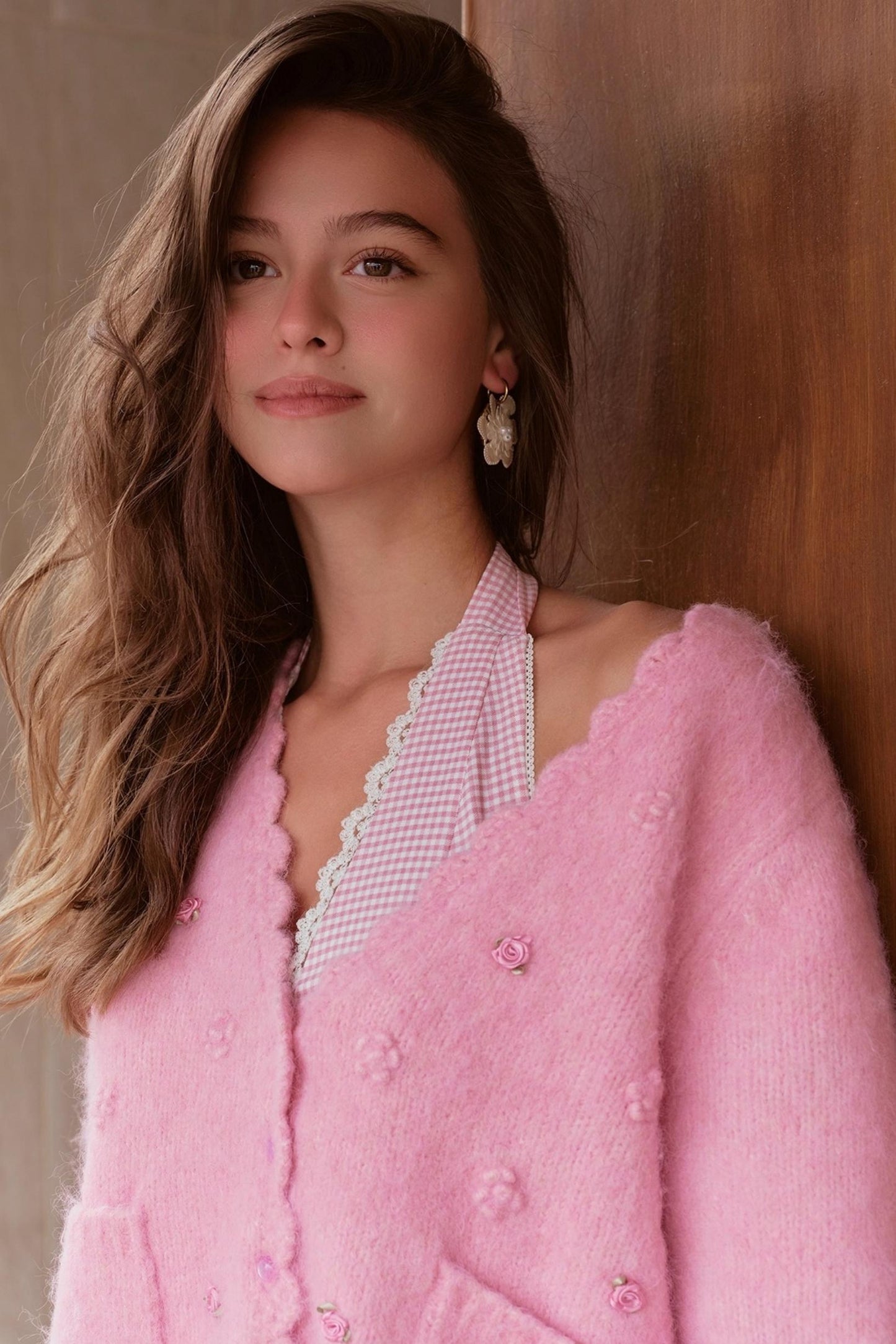 French Exquisite Knitted Cardigan