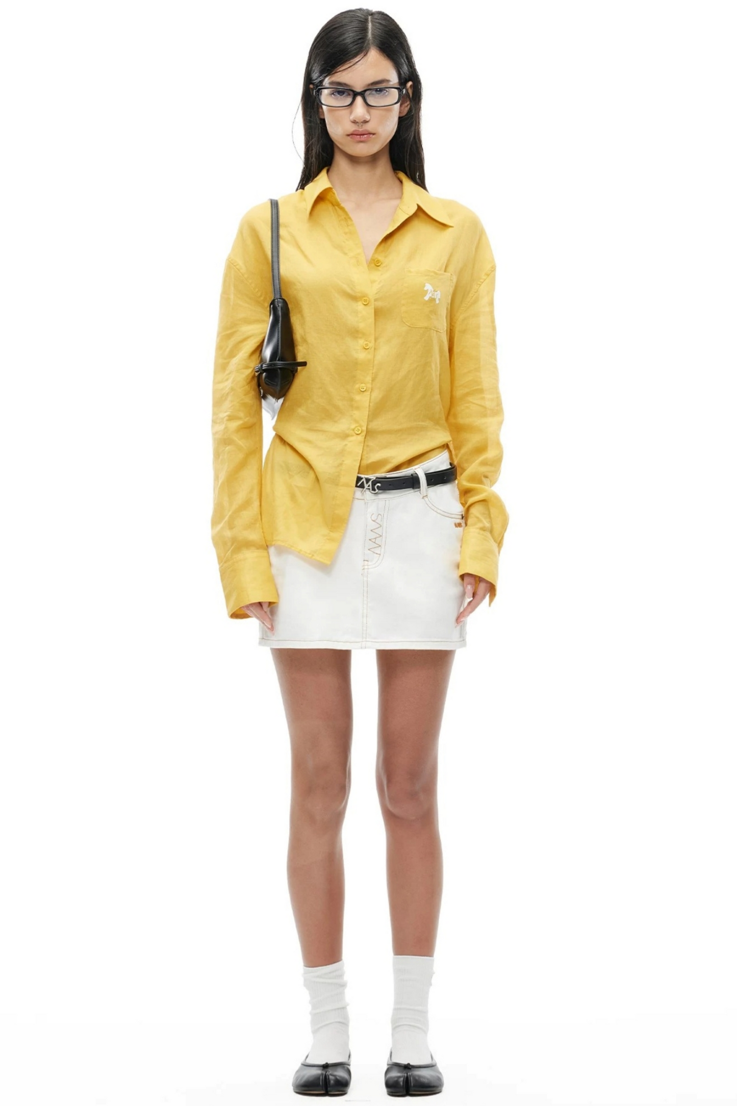 Tencel Pony Print Blouse