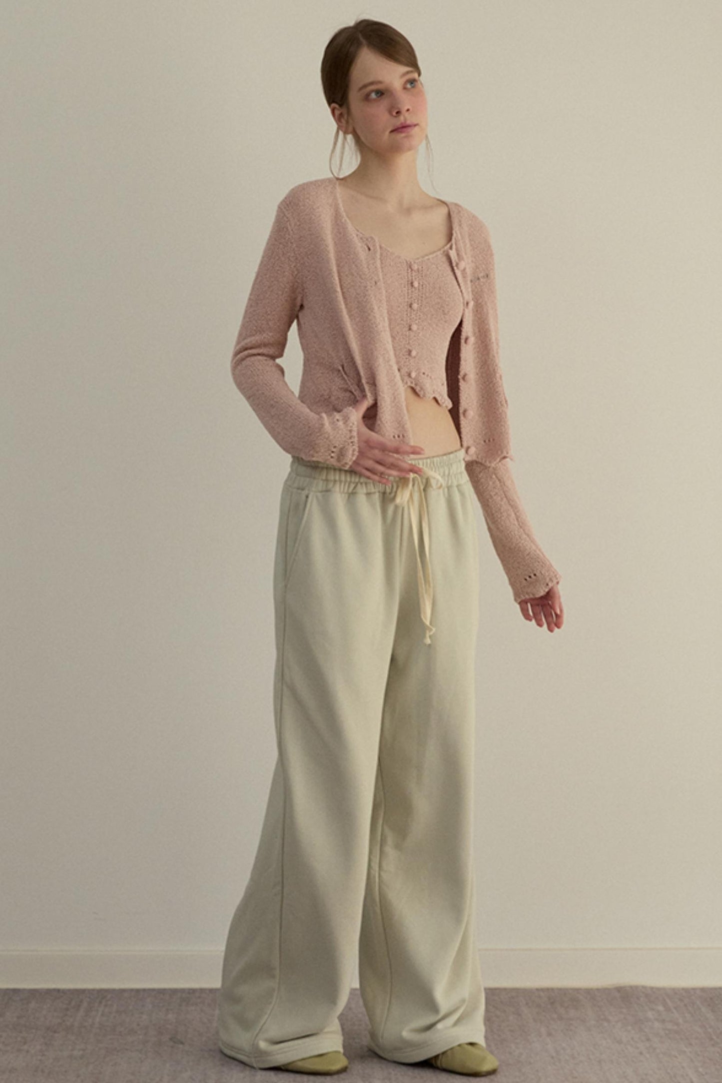 Misty Knit Cardigan Set