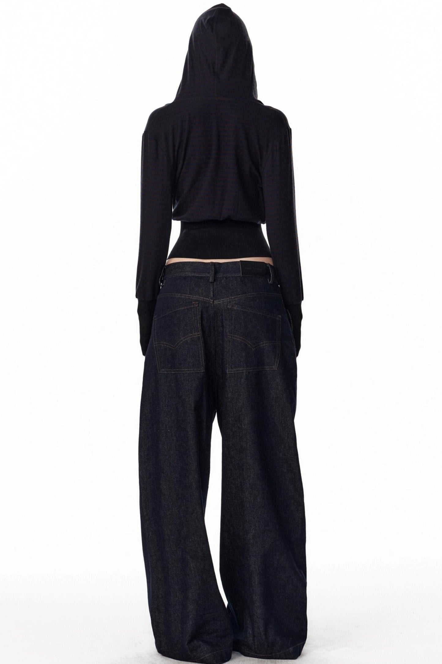 Slim Wool Striped Long Sleeve T-Shirt