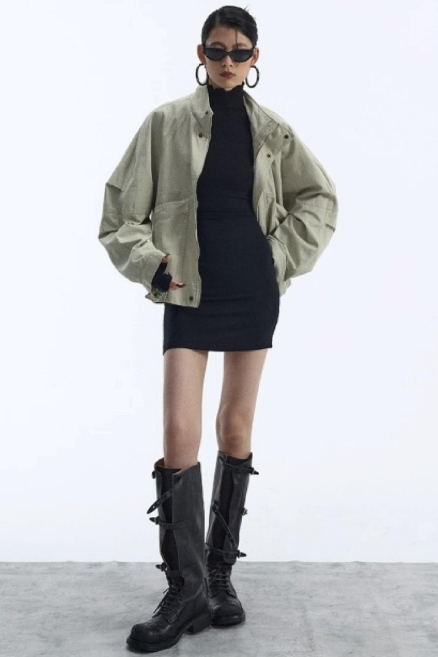 Retro Modern Workwear Jacket