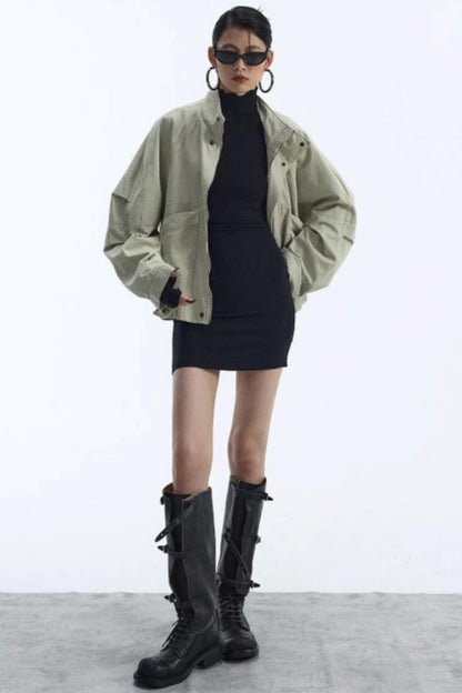 Retro Modern Workwear Jacket