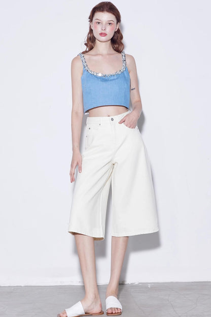 Luxury Denim Undershirt