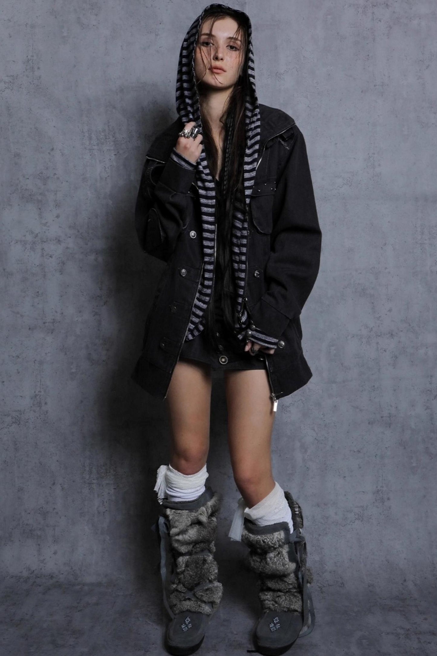 Autumn Original Puffy Cut Short Skirt