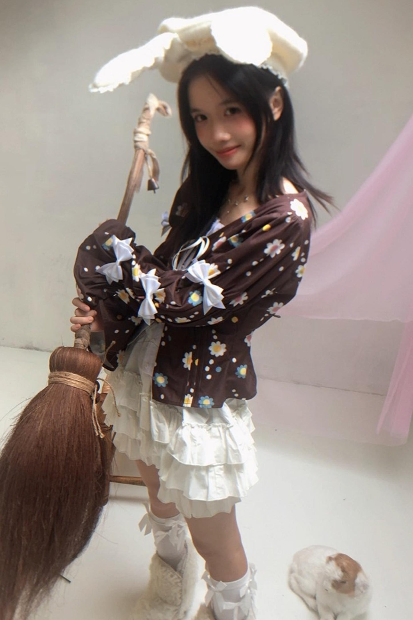 Institute Happy Birthday Lace Beret