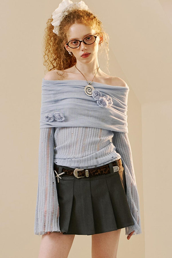 Asymmetrical Knit Sweater