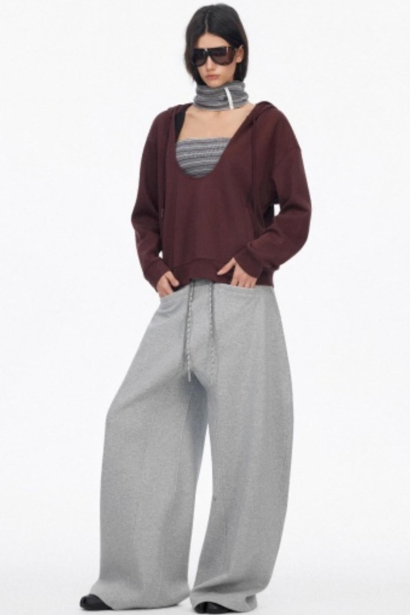 Casual Fleece Loose Sweatpants