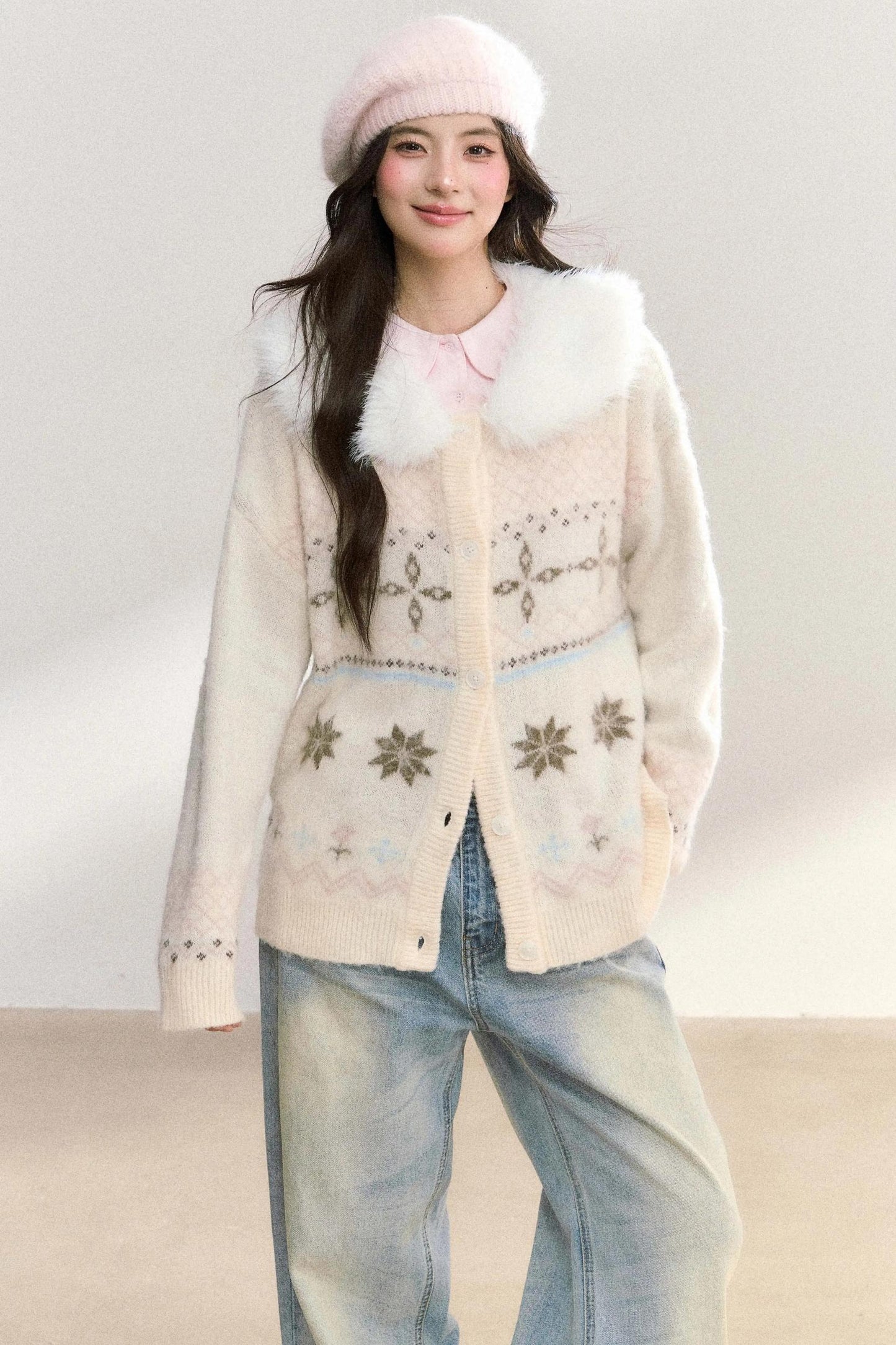 Detachable Knitted Sweater Jacket