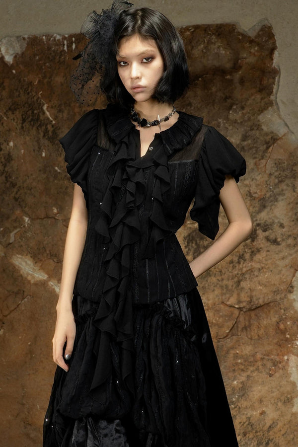 Retro Palace Puff Sleeve Shirt