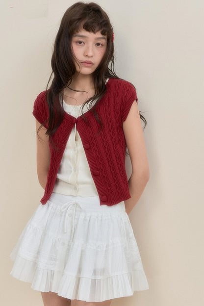 Summer Relax Knit Girly Jacket