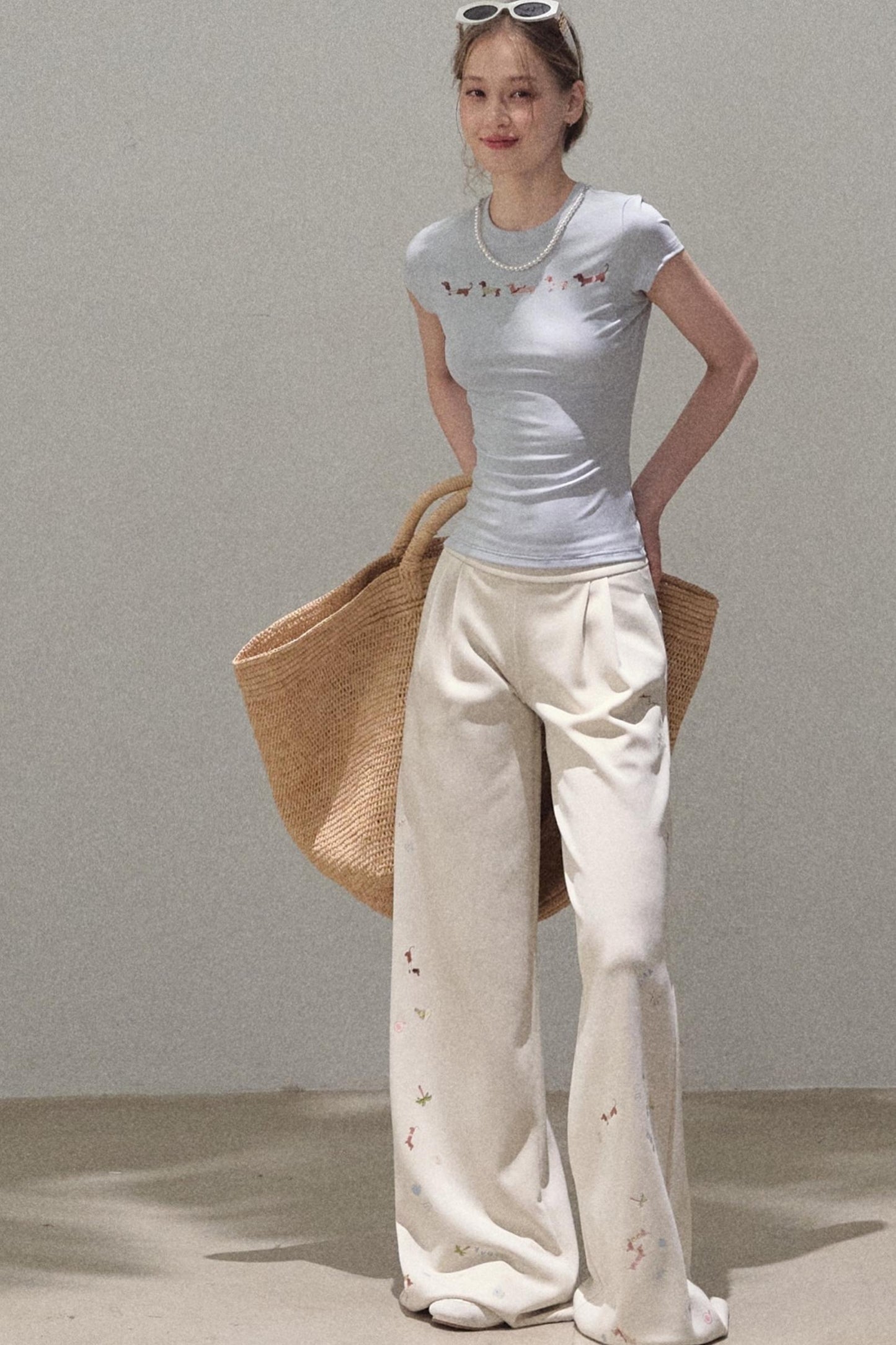 Flexi Wide-Leg Sweatpants