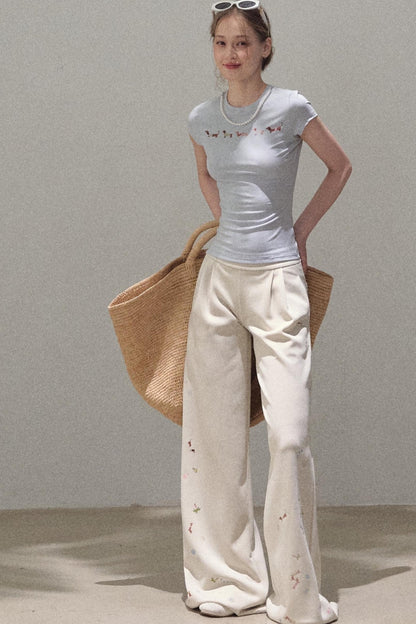 Flexi Wide-Leg Sweatpants