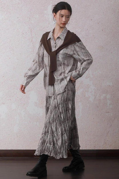 Autumn Tie-Dye Shirt