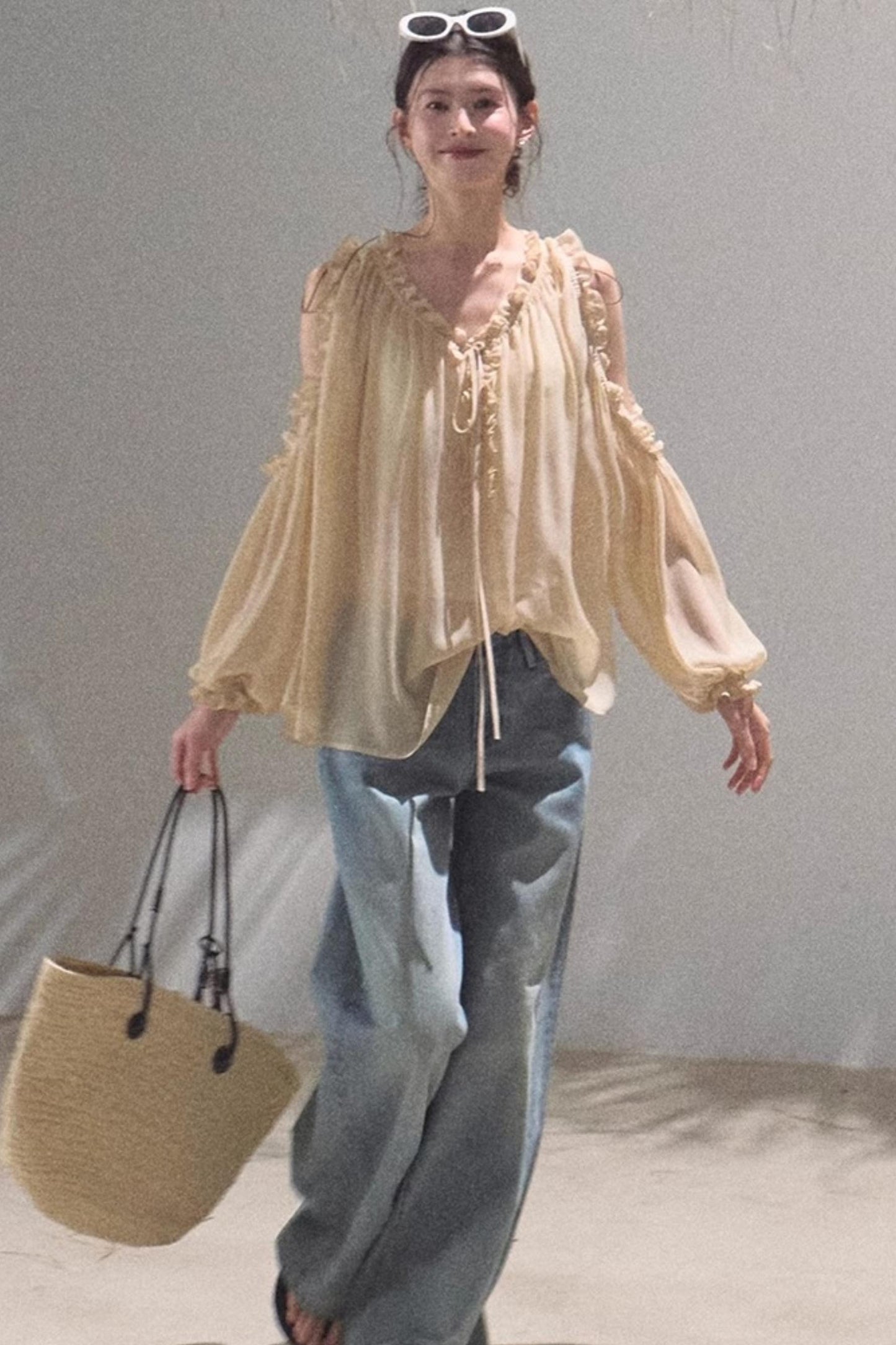 Summer Breeze Chiffon Top