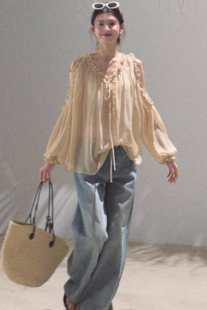 Summer Breeze Chiffon Top