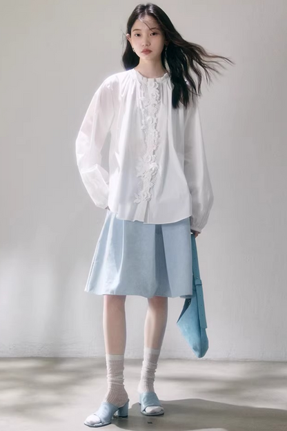 Jasmine Floral Lace Blouse