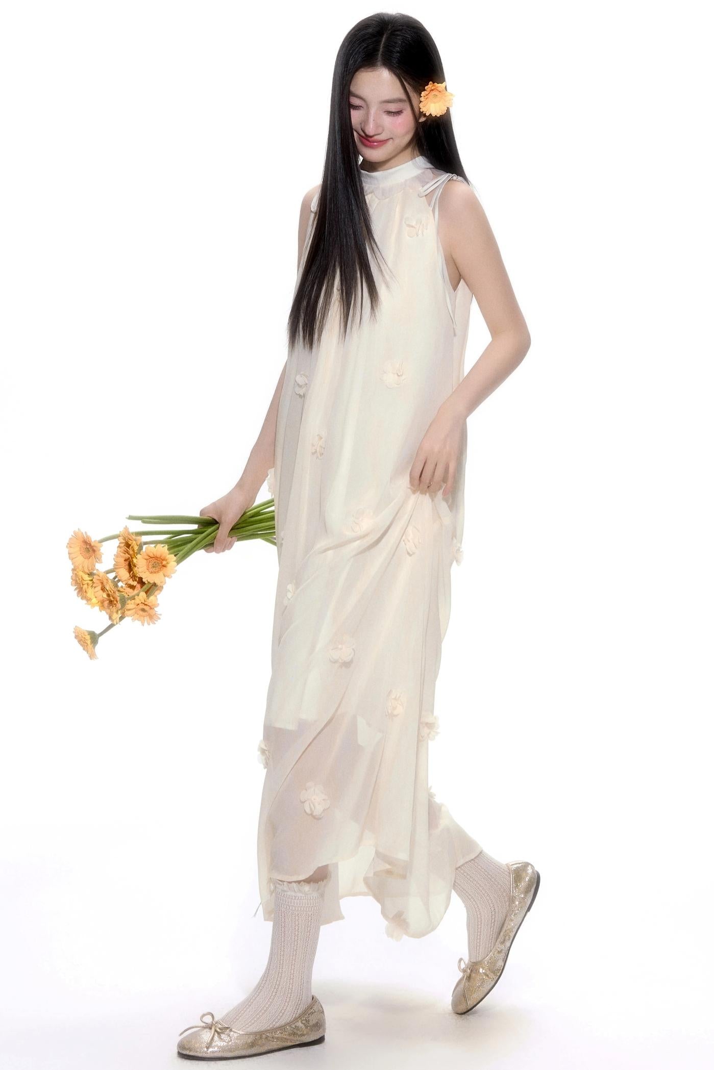 Summer Gauze Long Dress