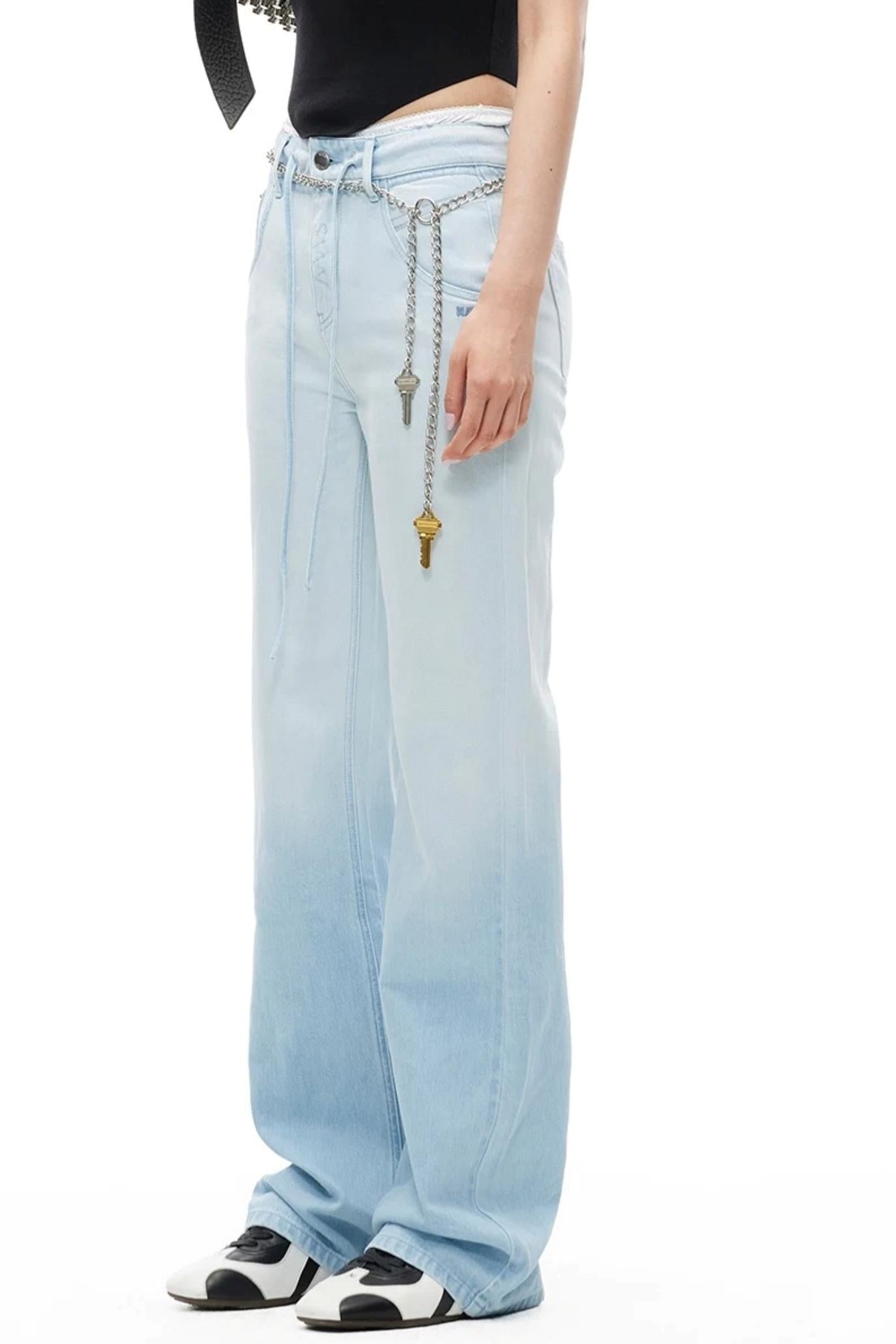 Cool Hemp Slim Straight Jeans