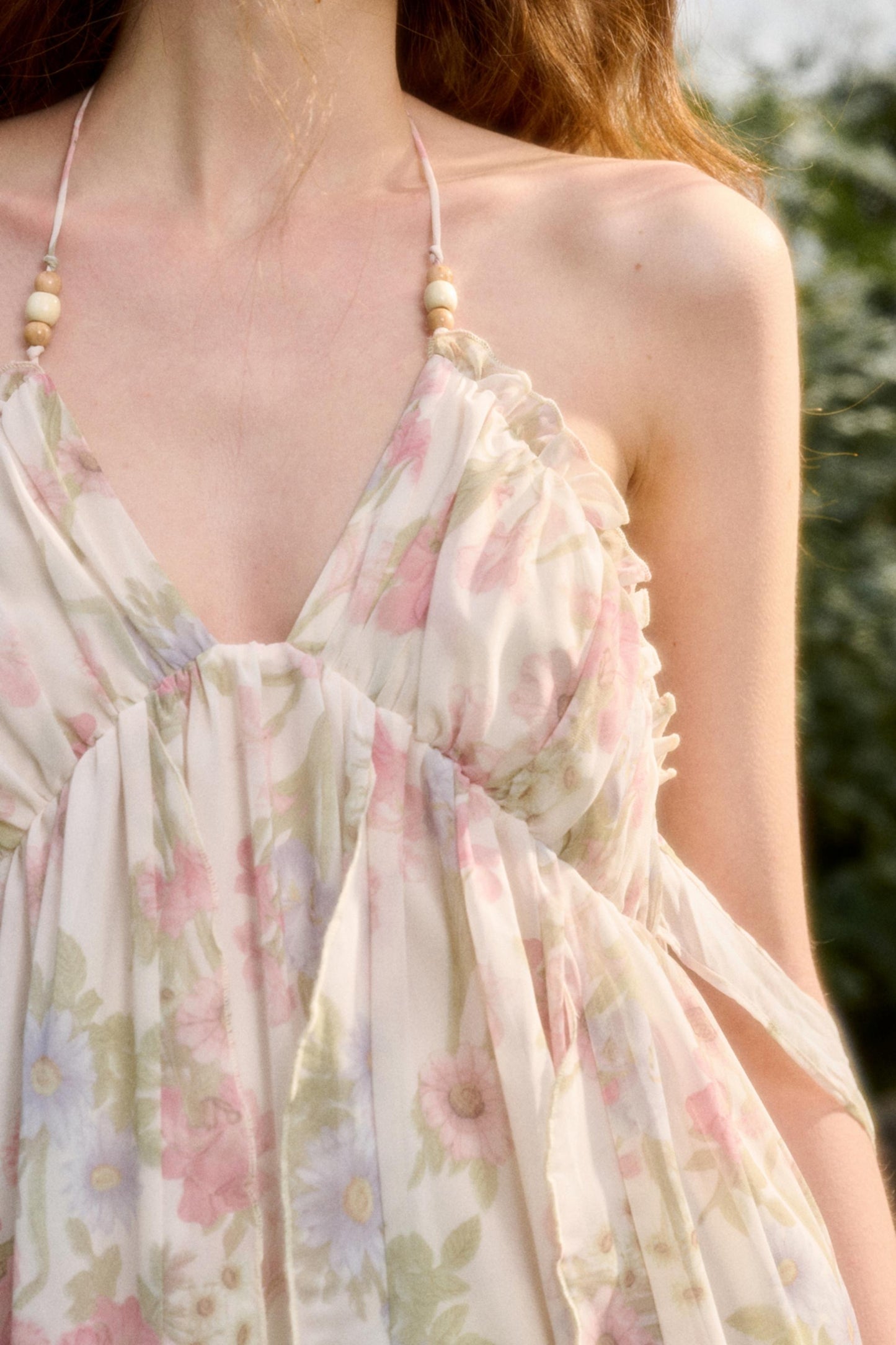 Garden Art Maxi Dress