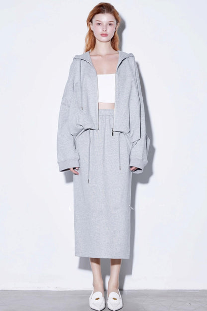 Comfort Cloud Cotton Hooded Sweatshirt Set-Up