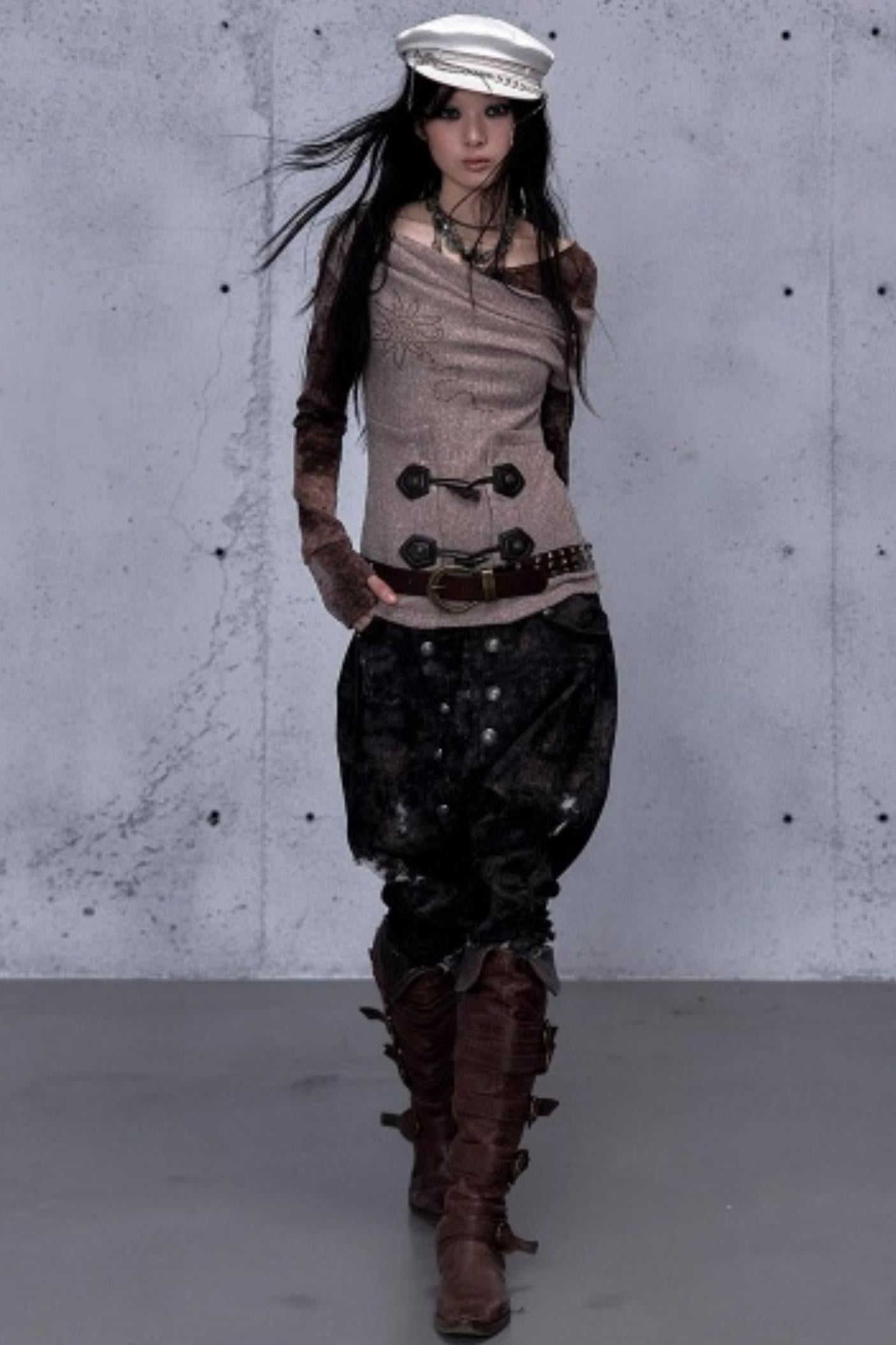 Wasteland Wanderer Knitted Top