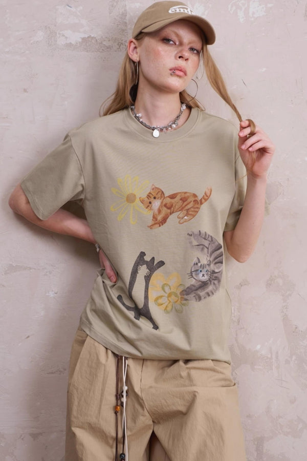 Summer Kittens Tee