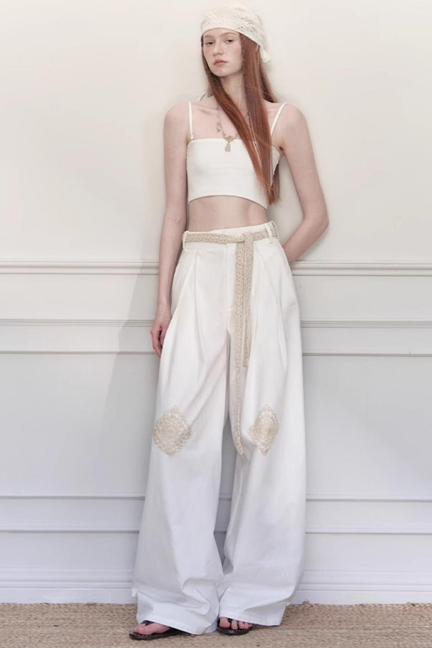 Garden Crochet Pants