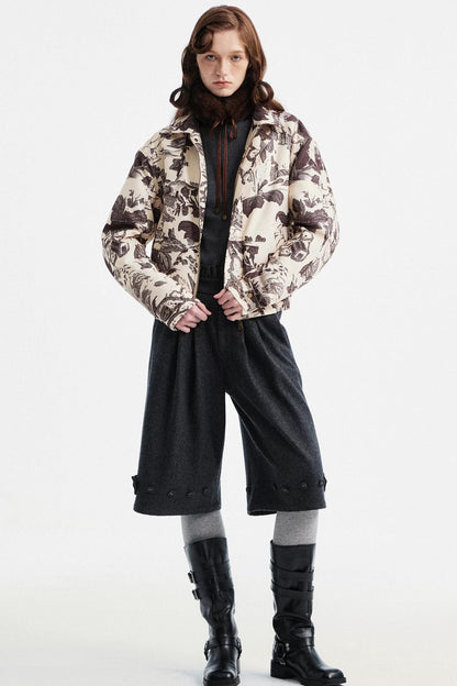 Two-Tone Wool Sweater