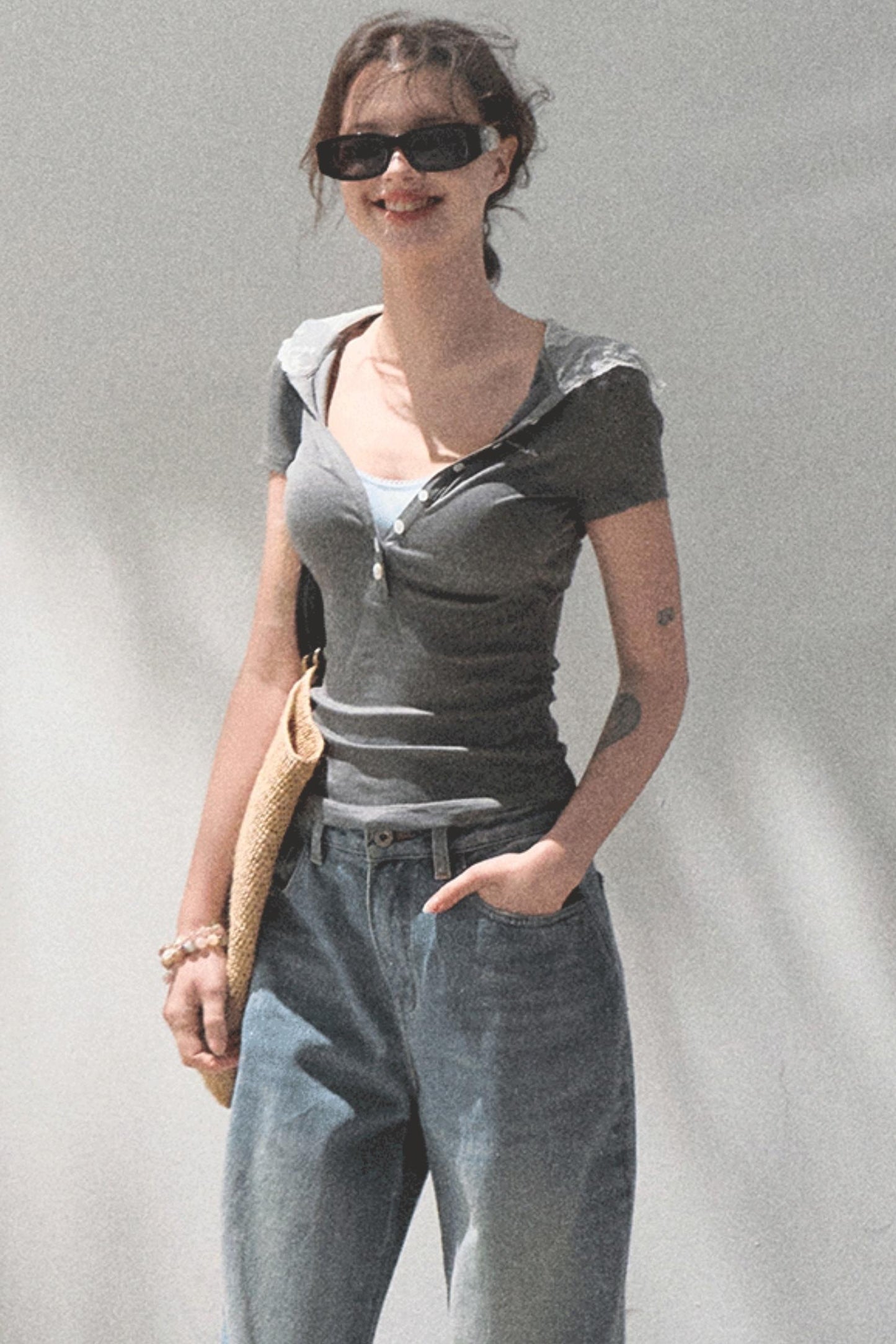 Touch Slim Fit Polo Top