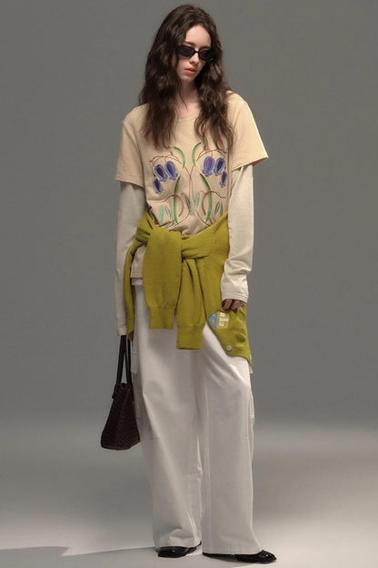 Plain Billets Cargo Pants