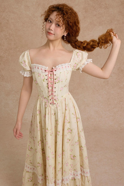 Herringbone Corset Dress