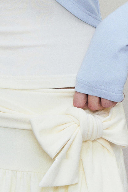 Spring FlareBowtie Skirt