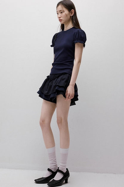 Cleanfit Puff Sleeve T-Shirt