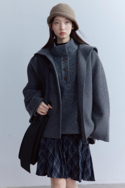 Versatile Scottish Plaid Pleated Skirt