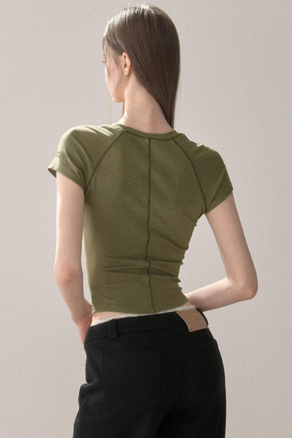 Versatile Slim Raglan T-Shirt