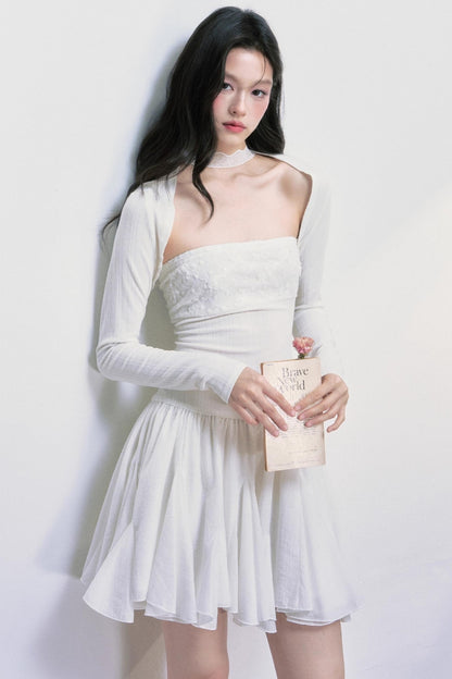 Moonlight Ripple French Tencel Dress