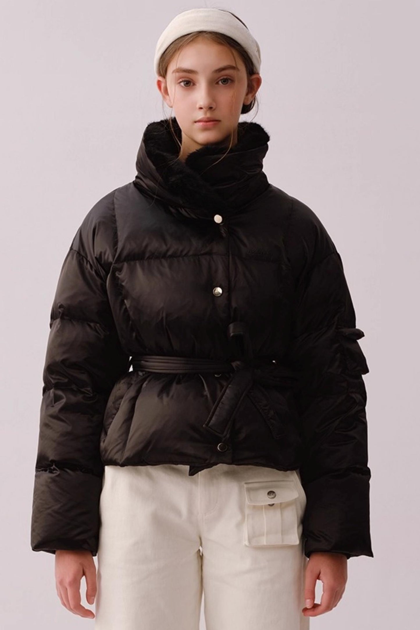 Embroidered Winter Headband