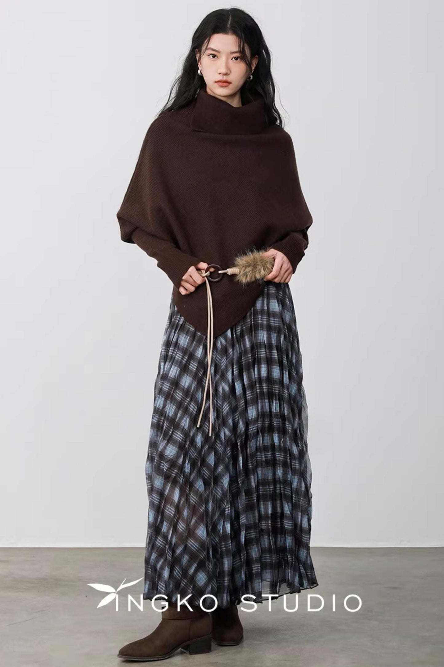 Ingko Latte Batwing Sweater